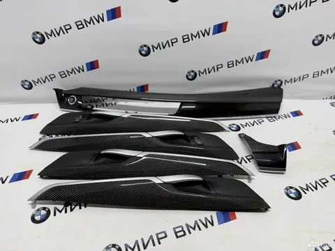 BMW X6 F16 F86 планки салона карбон оригинал