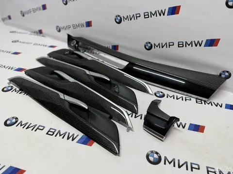 BMW X6 F16 F86 планки салона карбон оригинал, фото 3