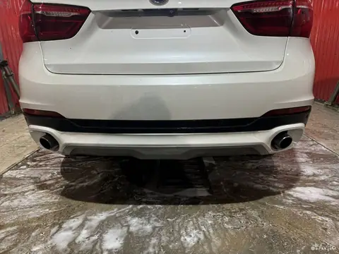 BMW X6 F16 задний бампер