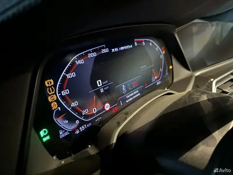 BMW X6M F96 X5M F95 2020 приборная панель