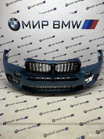 BMW X6M F86 передний бампер