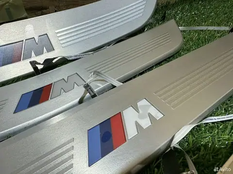 BMW G11 пороги с подсветкой, фото 3