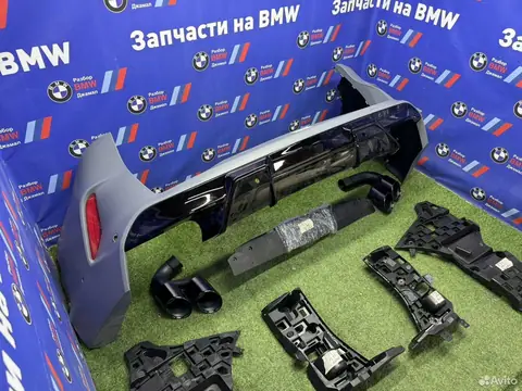 BMW X5 G05 задний бампер в стиле F95, фото 4