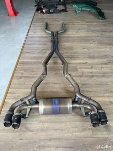 Выхлоп akrapovic BMW M5 F90