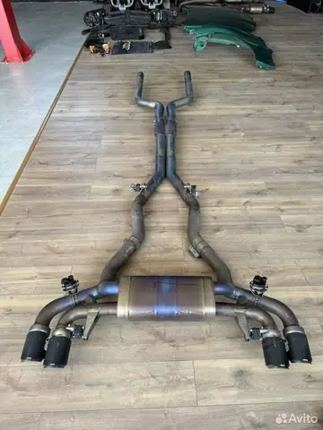 Выхлоп akrapovic BMW M5 F90, фото 2