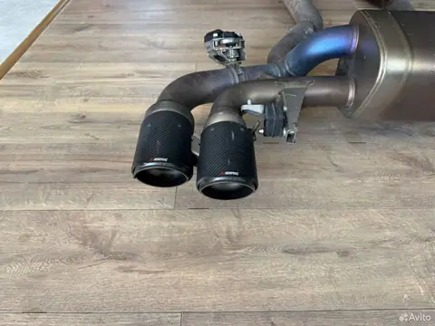 Выхлоп akrapovic BMW M5 F90, фото 4